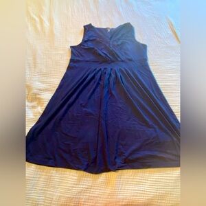 Lands’ End criss-cross v-neck dress